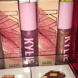 kylie high gloss 2 daddys girl & oh you fancy 👄